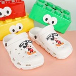 ミッキーマウス EVA スリッポンサンダル - ラウンドトゥ、カジュアルな屋内/屋外靴、男性と女性に最適、春/夏に最適、毎日の快適さ、カジュアルな履物 | ふざけられたデザイン | 快適な履物