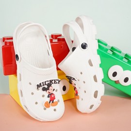 ミッキーマウス EVA スリッポンサンダル - ラウンドトゥ、カジュアルな屋内/屋外靴、男性と女性に最適、春/夏に最適、毎日の快適さ、カジュアルな履物 | ふざけられたデザイン | 快適な履物