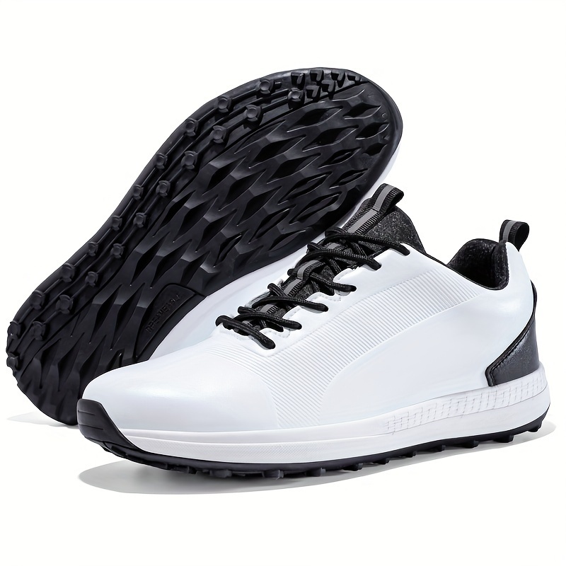 waterproof and non slip golf shoes athleisure shoes details 1