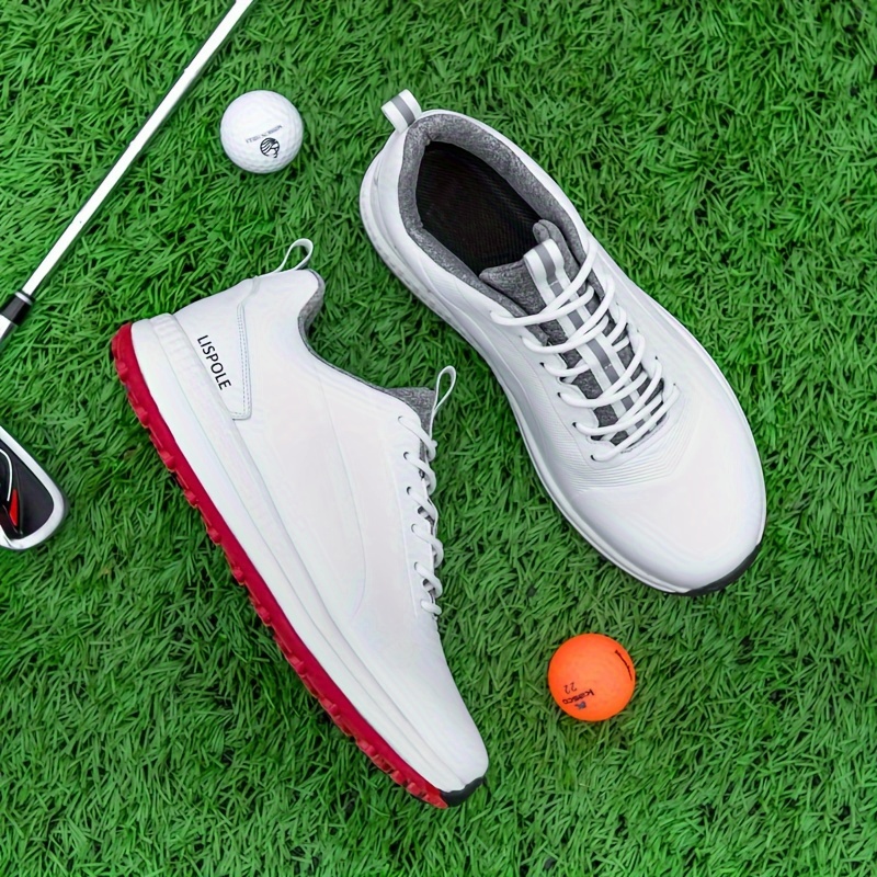 waterproof and non slip golf shoes athleisure shoes details 4