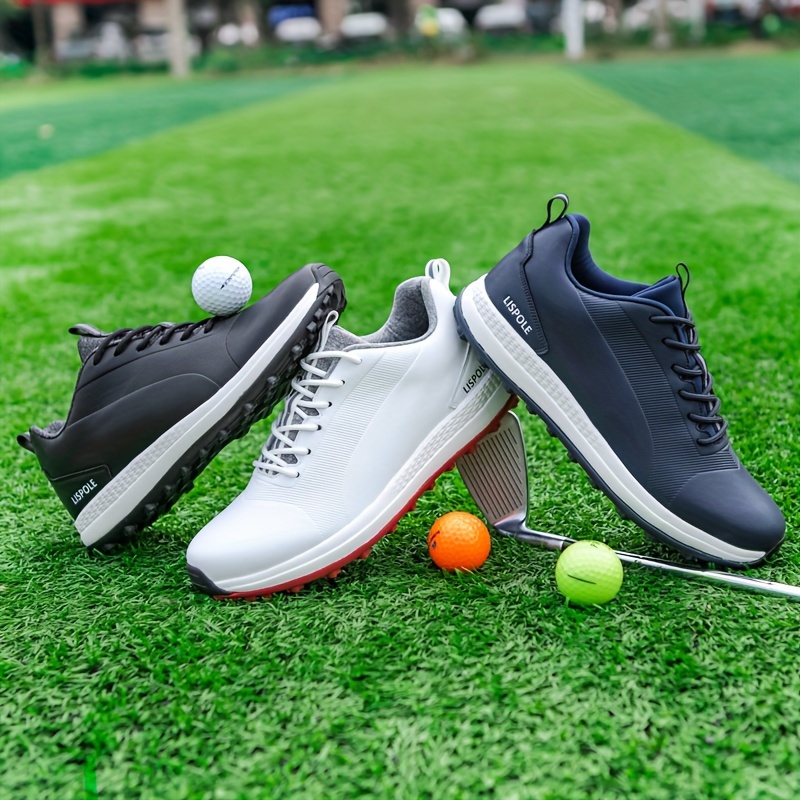 waterproof and non slip golf shoes athleisure shoes details 5